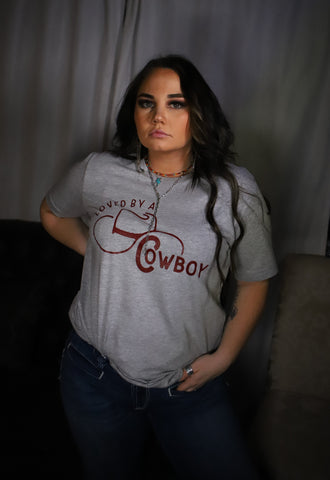 Loved by a Cowboys Tee